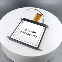 CH160160A-2-L 160x160 COG Dot Matrix LCD Display 160160 Layar Grafis UC1698 FPC Modul LCD Langsung dari Pabrik dengan Sistem Weld-in
