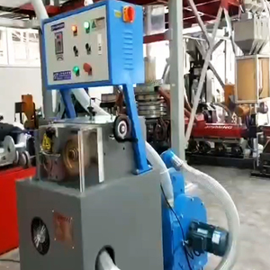 Équipement de machine de recyclage de granulation pour les déchets de films plastiques et de tissus non tissés défectueux, rejetés, bordures/bandes/cintres/fils/rouleaux - Product Image 1