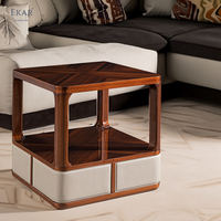 Table d'appoint carrée moderne pour salon, meubles de maison design