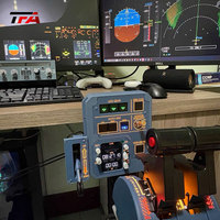 Support de joystick de vol en acier assemblé polyvalent pour simulateur Airbus A320