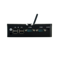 Caja integrada Pc Industrial Pc RS232 RS485 Six Core Mini Pc Gaming Dual Network Mini computadora barata