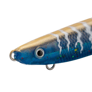 Señuelo blando impreso transfronterizo con cola en T y sonajero, 34g, para <span class=keywords><strong>pesca</strong></span> en agua dulce y salada, de lanzamiento a larga distancia, para <span class=keywords><strong>embarcaciones</strong></span>, apto para todas las profundidades. - Product Image 2