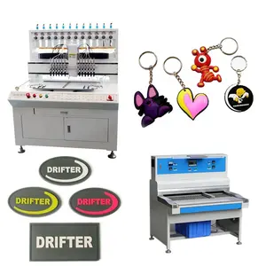 Keychains Rubber Keychain 2020 Hot Selling Silicone 3d Figures Soft Pvc Usb Cover Making Machine