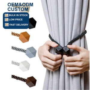 Accesorios Populares para Cortinas Metálicas Automáticas Magnéticas, Hebilla de Cubo Mágico de Tres Lados con Cuerda para Muebles de Oficina y Hogar - Product Image 1
