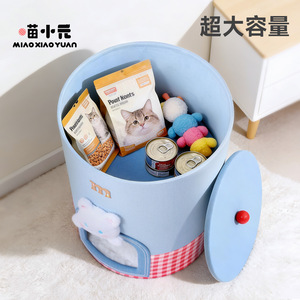 Miao Xiaoyuan Cat <b>House</b> 58cm High Double Layer Enclosed Pet <b>Bed</b> For Indoor Cats Winter Warm Storage Play Hideout - Product Image 3
