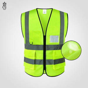 Jaqueta de Segurança Personalizada S-5XL com LOGO, Multi Bolsos, Faixa Refletiva de Alta Visibilidade, Colete de Segurança para Engenheiros com LOGO - Product Image 4