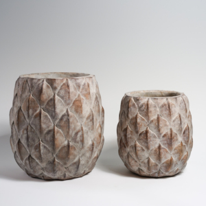 Lianda Morden jardinière <span class=keywords><strong>en</strong></span> ciment de haute qualité <span class=keywords><strong>Pot</strong></span> de fleur rond <span class=keywords><strong>en</strong></span> forme de <span class=keywords><strong>Lotus</strong></span> pour jardin décor à la maison vient dans un emballage <span class=keywords><strong>en</strong></span> carton - Product Image 3