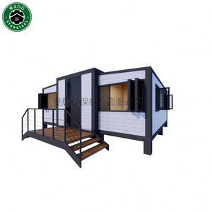 บ้านคอนเทนเนอร์แบบขยายได้40ft 30ft 20FT ปรับแต่งได้บ้านเคลื่อนที่บ้าน prefab บ้านขนาดเล็กที่มีห้องนอนสำหรับยายแบนหรือใช้ในบ้าน - Product Image 2