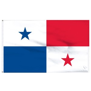 Alta calidad barato doble cosido 3X5ft Bandera de Panamá 90X150cm banderas nacionales panameñas - Product Image 2