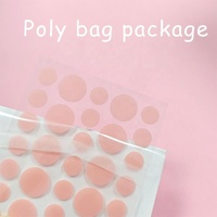 Patchs hydrocolloïdes anti-acné OEM/en vrac (lot de 36) Autocollants invisibles pour soins de la peau doux pour le traitement des taches sur le visage