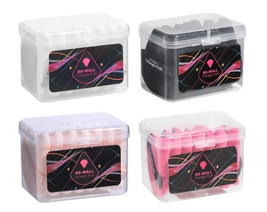 BS-MALL Juego de 7 Esponjas de Maquillaje Faciales, Esponjas de Maquillaje Suaves de Terciopelo, Esponjas Triangulares para Polvo, Esponjas Triangulares para Polvo Suelto con Logotipo Personalizado - Product Image 2