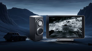 מצלמת דאש תרמית המותקנת ברכב לזיהוי אנשים ובעלי חיים, להגברת בטיחות הנהיגה - Product Image 6