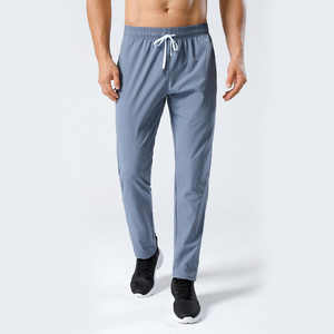 Pantalon de course pour hommes Pantalon d'été à séchage rapide pour entraînement Fitness Pantalon à poche zippée Pantalon de survêtement de gymnastique pour hommes Pantalon respirant athlétique - Product Image 4