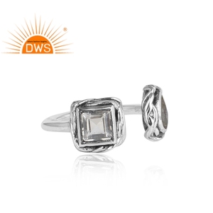 Bague en pierre précieuse Labradorite Flashy Style Vintage Bague en argent sterling 925 Fabricant de bijoux Collection classique - Product Image 6