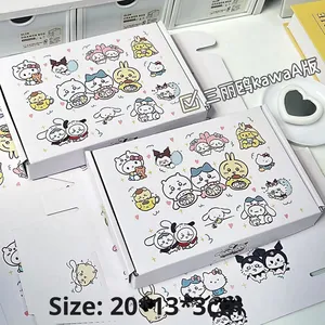 Caja de Regalo de Cartón con Diseño de Avión de Dibujos Animados de Alta Calidad, Estilo Instagram, con Pegatinas Decorativas Hechas a Mano, Envío Exprés para un Regalo Único - Product Image 3