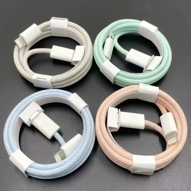 Hot Selling 1M 60W USB Type-C to Type-C Cable PD Fast Charging & Data Transfer Nylon TPE PVC Braid Shielding for Computer & IOS