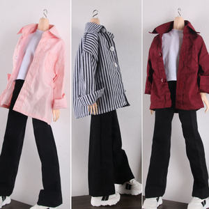 Ropa para Muñecas BJD 1/4, Camisa a Cuadros, Chaqueta de Tela, 1/12, 1/6, 1/8, Zack Electric Street, a Si Te <span class=keywords><strong>Liu</strong></span> 70 7577 - Product Image 1