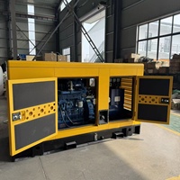 Générateur silencieux Weifang à bas prix, 50 kVA, 40 kW, alternateur sans balais en cuivre pur, diesel Ricardo, refroidissement par eau, 380 V, ATS, générateur domestique