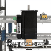 Moteur pas à pas hybride intégré JMC IHSS57-36-20 2 phases Nema23 2Nm 5A Canopen Modbus en boucle fermée 36VDC 1000 lignes Encodeur 8mm 1