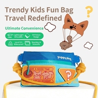 حقيبة YEKEA&Puppy Dog Fun Pack بالجملة، حامل مشروبات للأطفال بتصميم كرتوني لطيف، حقيبة خفيفة الوزن للطلاب على شكل كلب كاواي