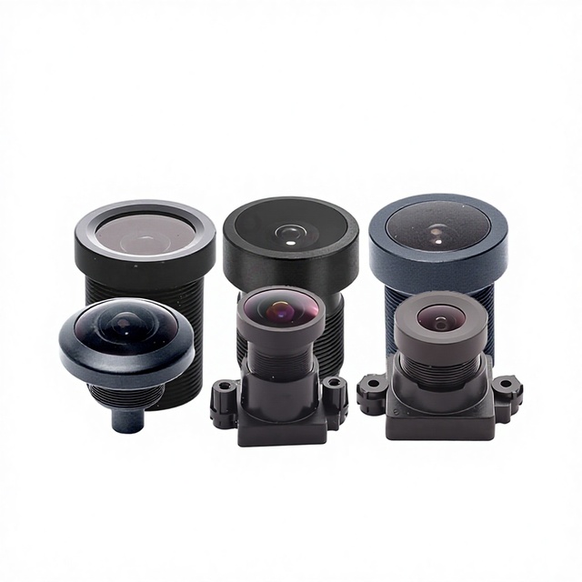 1/2.7'' F2.0 F2.2 2.55mm-5.6mm HD Fisheye Wide Angle Customizable Surround View Lens 180° 205° OEM