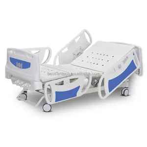 BT-AM008 Big side rail central locking castors 5-Function Manual hospital bed for patient