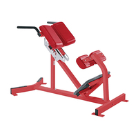 Banc abdominal de sécurité en acier commercial de haute qualité pour la salle de sport, équipement de fitness, chaise romaine