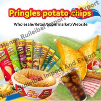 Livraison mondiale 110g Pringles chips de pommes de terre frites en conserve collations exotiques