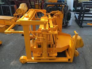 QT40-3A điện môi trường di chuyển máy làm gạch bê tông di động động cơ diesel trứng đặt xi măng 900 - Product Image 2