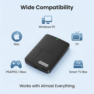 TISHRIC 2.5 "Harici HDD 2 TB 4 TB 5 TB USB3.0 Mekanik Taşınabilir 2.5 inç Sabit Disk Dizüstü Bilgisayar için - Product Image 3