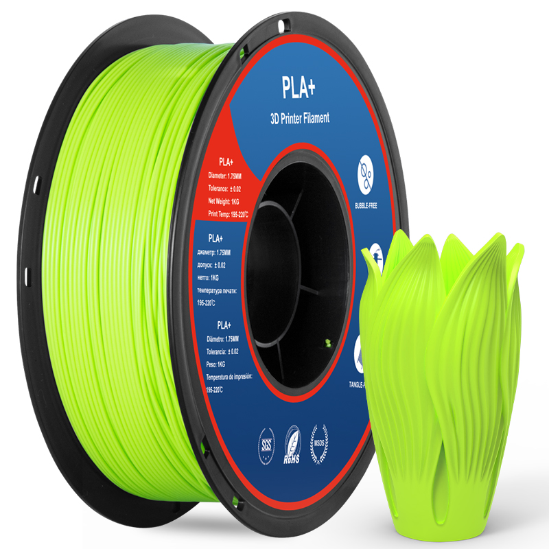 PLA+ Verde Brillante 1kg