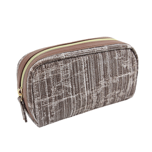 2025 LOGOTIPO personalizado Unisex de gran capacidad de diseñador de lujo de cuero genuino maquillaje bolsas de cosméticos para mujeres bolsos de diseñador organizador - Product Image 1