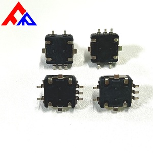 Encoder Rotatorio Incremental de 360 Grados, 6mm de Diámetro, Mango Metálico, Interruptor Micro Patch Pin, Comunicación RS-485, Interruptor SPST, Negro - Product Image 4
