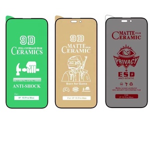 <span class=keywords><strong>IPhone</strong></span> 16 için seramik ekran koruyucu film HD tpu esnek mat yumuşak Film mat gizlilik nano cam Samsung Xiaomi Redmi için - Product Image 1