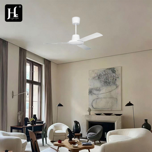 48-inch DC Smart Decorative <b>Ceiling</b> Fan with a 220V DC motor and 3 blades - Product Image 6
