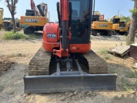 Kubota U48 d'occasion mini-pelle hydraulique à chenilles ultra compacte de 5 tonnes voie étroite/intérieur Precision Work Star U27 U30 U35 U40 U55