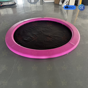 Hamaca Flotante Inflable Personalizada para Piscina, Hamaca de Agua Portátil con Centro de Malla para Recreación - Product Image 4