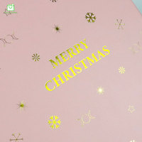 Boîte à surprise de Noël personnalisée de luxe vide, compte à rebours de 24 jours, boîtes à tiroirs DIY pour cadeaux de fêtes, gaufrage, revêtement UV, éponge