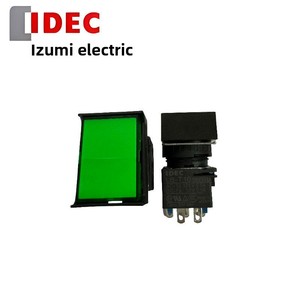 Interruptor de Botón de Reinicio IDEC Izumi <span class=keywords><strong>LB3L</strong></span>-M1T14G/<span class=keywords><strong>LB3L</strong></span>-M1T14R Rectangular Japón Y/A/S/PW - Product Image 1