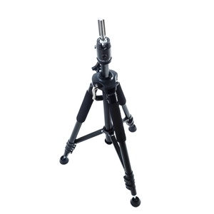 アルミ合金製 トレーニングウィッグ用スタンド 三脚 ブラック 2025年モデル - Product Image 4