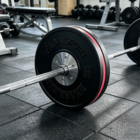 Disques de musculation pour haltères, plaques de poids pour la gym, disques bumper pour l'entraînement