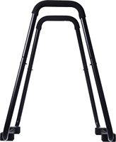 Barre de traction réglable en hauteur avec poignées confortables pour entraînement abdominal et renforcement musculaire à domicile