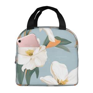 Image personnalisée Sacs à lunch portables isolés en aluminium, pratiques à transporter pour vos repas quotidiens - Product Image 3