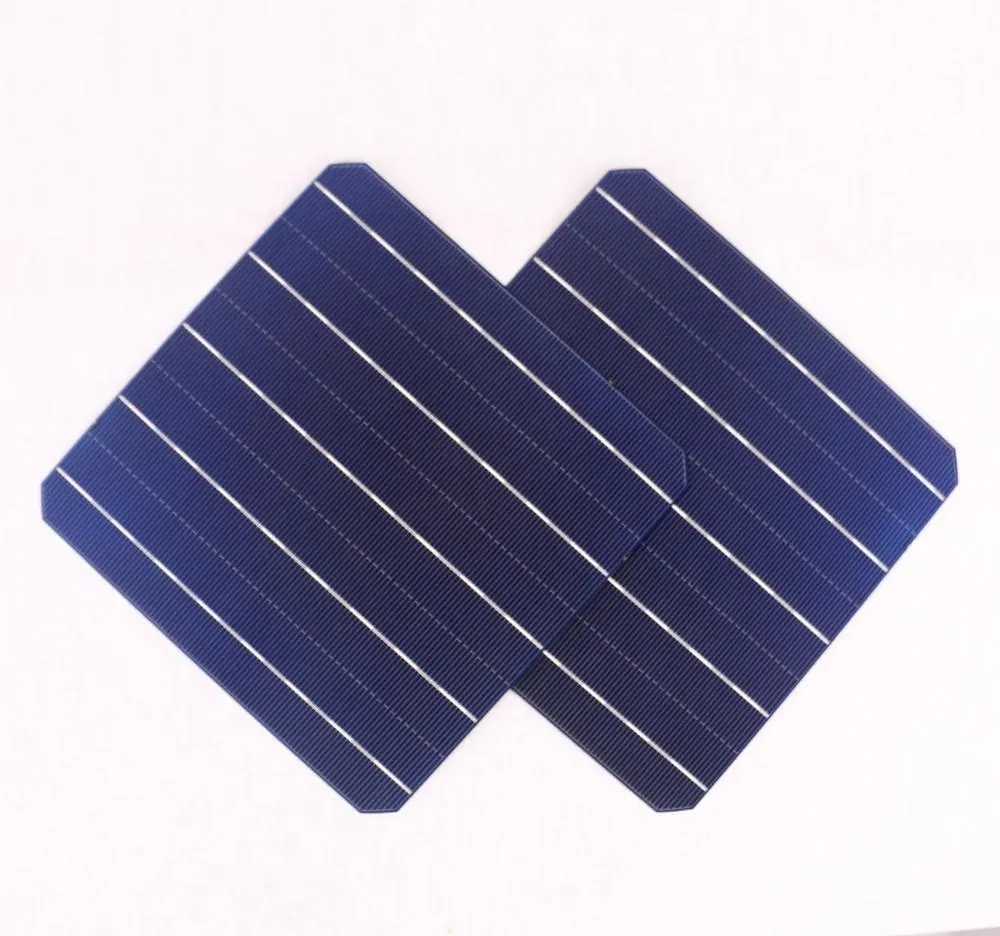 High Efficiency PERC Mono Solar Cell 6x6 9BB 5BB Monocrystalline Solar Cells 5x 5 156.75mm 158.75mm 166mm
