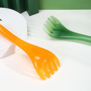 Alat pijat kepala akupuntur, sisir terapi Resin lima cakar untuk pembersihan Meridian dan relaksasi otot, alat pijat kulit kepala - Product Image 1