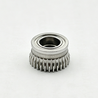 Gear Ekstruder K1 dari Paduan Berlapis Nikel yang Kompatibel dengan Printer 3D K1/K1C/K1 Max/Ender 3 V3 dan Ender 3 V3 Plus.