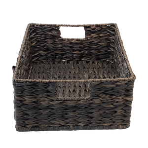 <span class=keywords><strong>Cesti</strong></span> Portaoggetti Fatti a Mano <span class=keywords><strong>in</strong></span> Giacinto d'Acqua, Erba Marina, Plastica Intrecciata, Rattan e <span class=keywords><strong>Vimini</strong></span> per Picnic, Lavanderia e <span class=keywords><strong>Contenitori</strong></span> da Cucina - Product Image 6