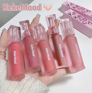 KeKeMood Rouge à lèvres hydratant Lip Glaze Water Transfer Matte Mist Velvet Student Lipstick - Product Image 1