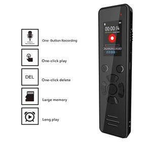 Grabadora de Voz de Alta Calidad en Oferta, Cuerpo Metálico Recargable, para Negocios, Estudiantes, Viajes, Dispositivo de Grabación de Audio - Product Image 2