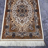 Wholesale Brown Dense Floral Carpet 80x120cm Modal Persian Rug for Sofa Home Decoration Suppliers